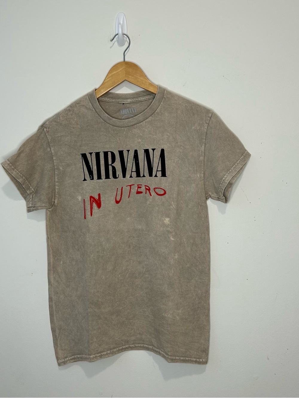 Nirvana In Utero Album Graphic T-Shirt Rock & Pop Music Tee Size S